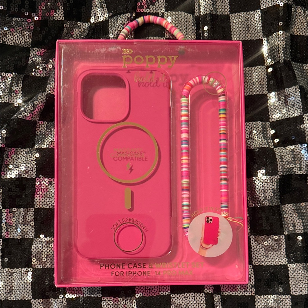 Pink Phone Case for iPhone 14-Brand new never opened